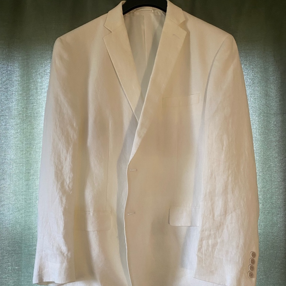 Van Heusen Classic White Blazer